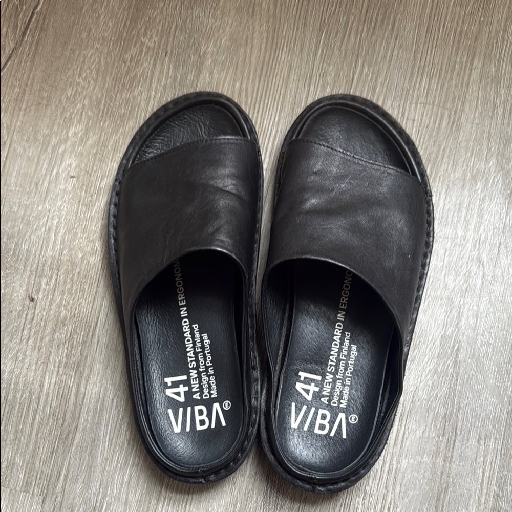 Black Women's VIBAE Sandals